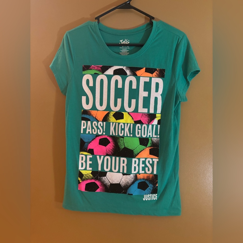 Soccer Youth Tee PTP 20.5 Large